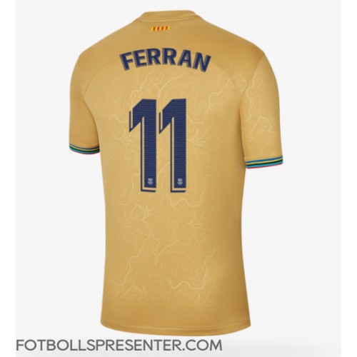 Barcelona Ferran Torres #11 Borta Matchtröja 2022-23 Kortärmad Barcelona Ferran Torres #11 Borta Matchtröja 2022-23 Kortärmad